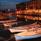 Abendstimmung im Hafen von Lazise I