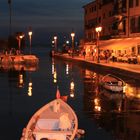 Abendstimmung im Hafen von Lazise IV