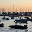 "Abendstimmung im Hafen von Olhão"