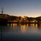 Abendstimmung im Hafen von Rethymno