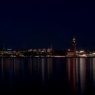 Abendstimmung im Hafen von Stockholm