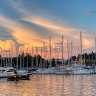 Abendstimmung im Hafen von Vrsar