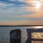 Abendstimmung im Hafen Wiek am Darßer Bodden