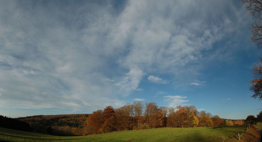 Abendstimmung im Herbst