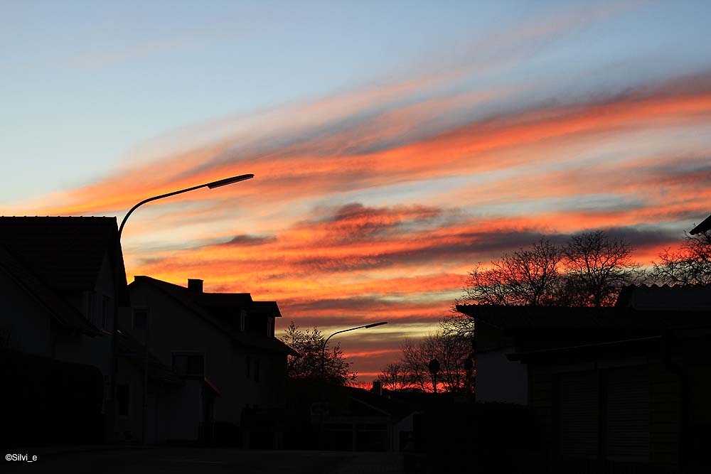 Abendstimmung im Herbst