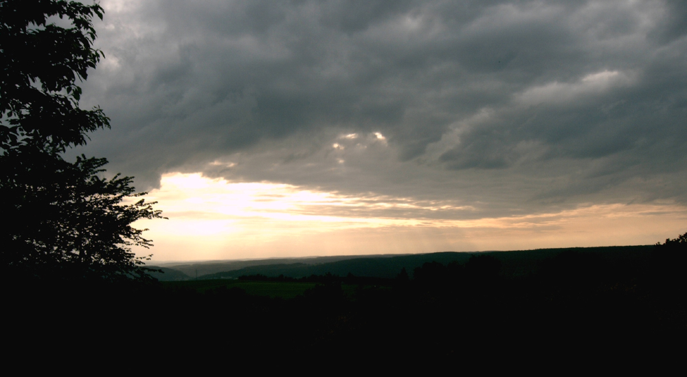 Abendstimmung im Hunsrück