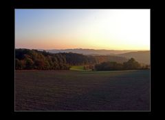 Abendstimmung im Hunsrück