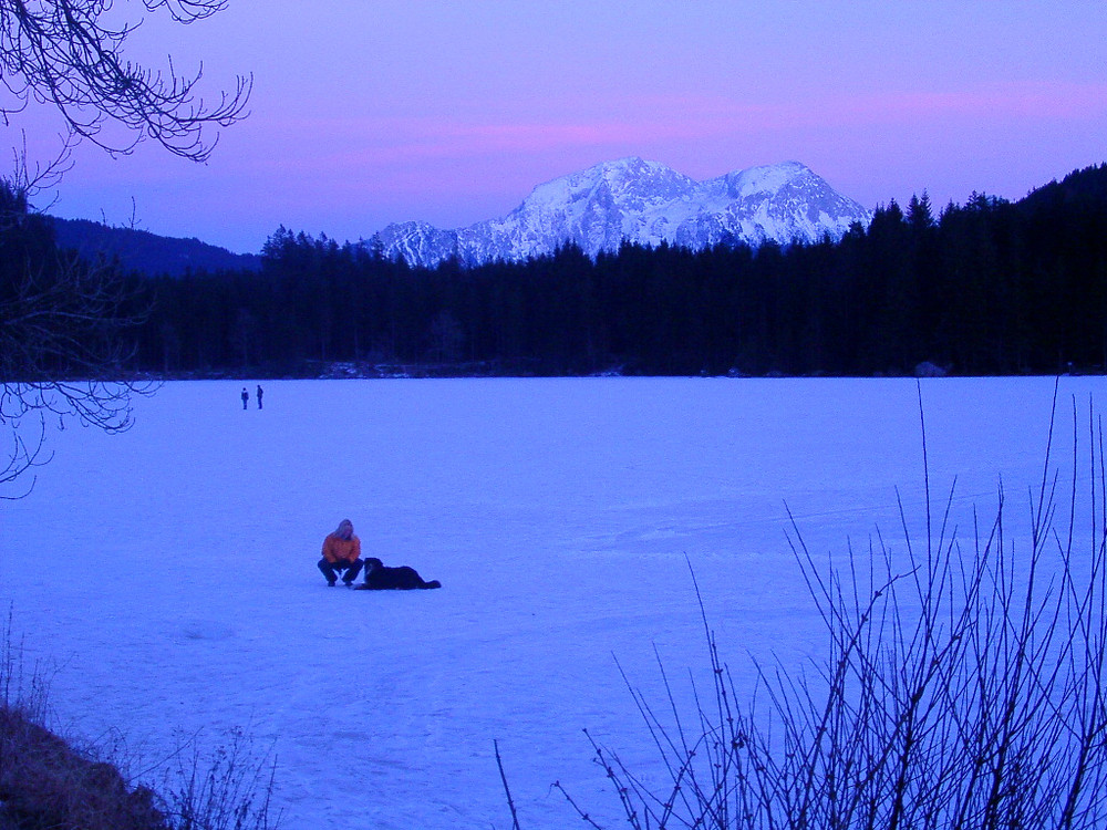 Abendstimmung im Januar