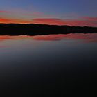 Abendstimmung im Januar am Ostersee