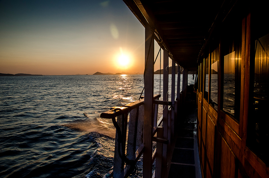 Abendstimmung im Komodo Nationalpark