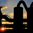 Abendstimmung im Landschaftspark Nord (Duisburg)