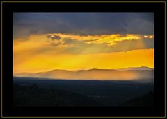 Abendstimmung im Massif Maures / Cote d'Azur