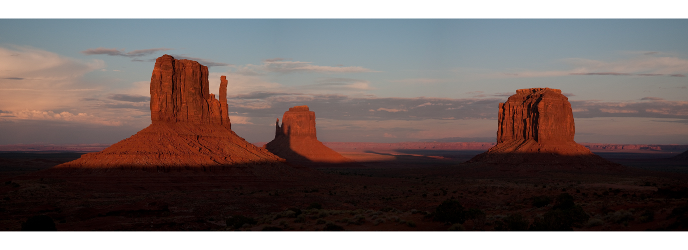 Abendstimmung im Monument Valley