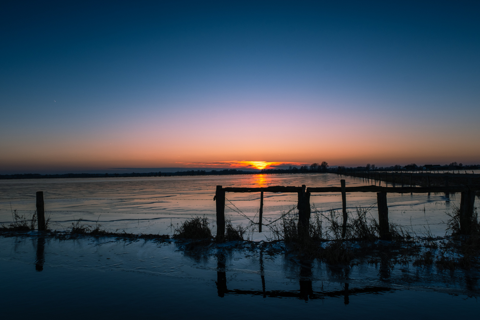 Abendstimmung im Moor