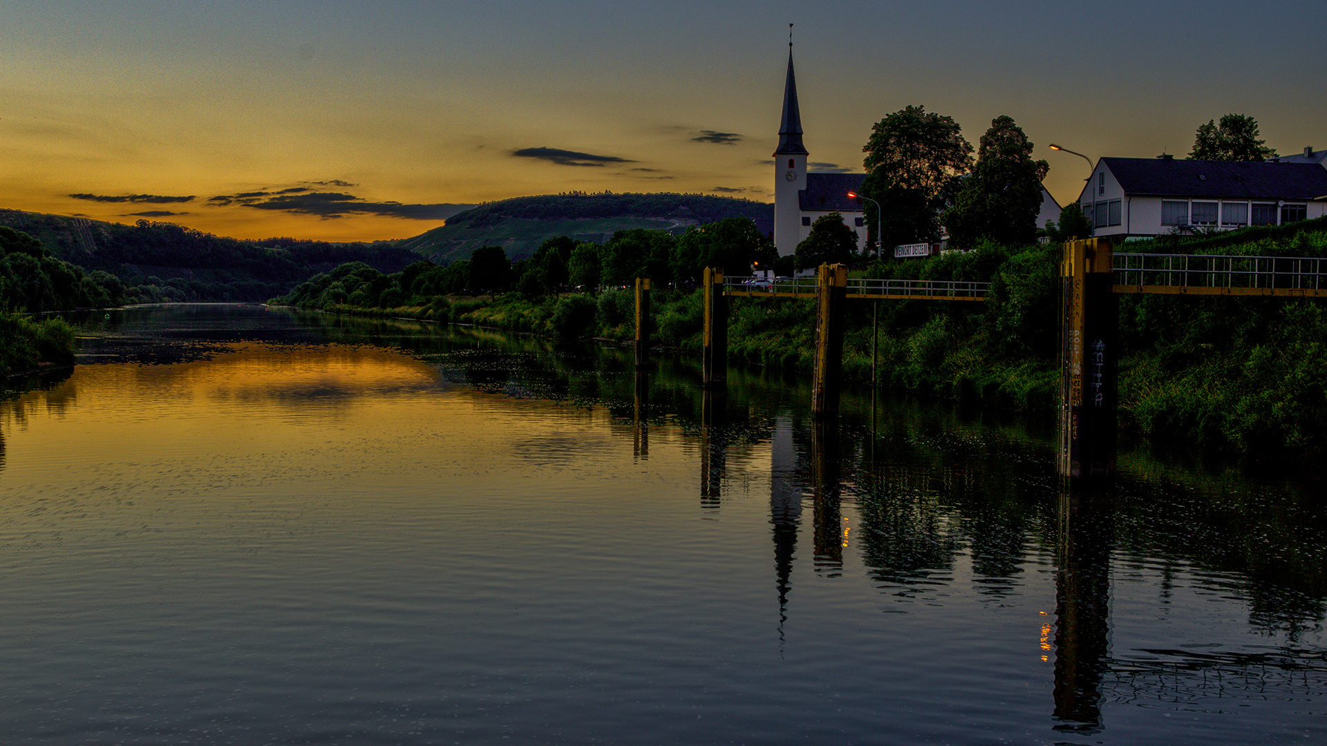 Abendstimmung im Moseltal