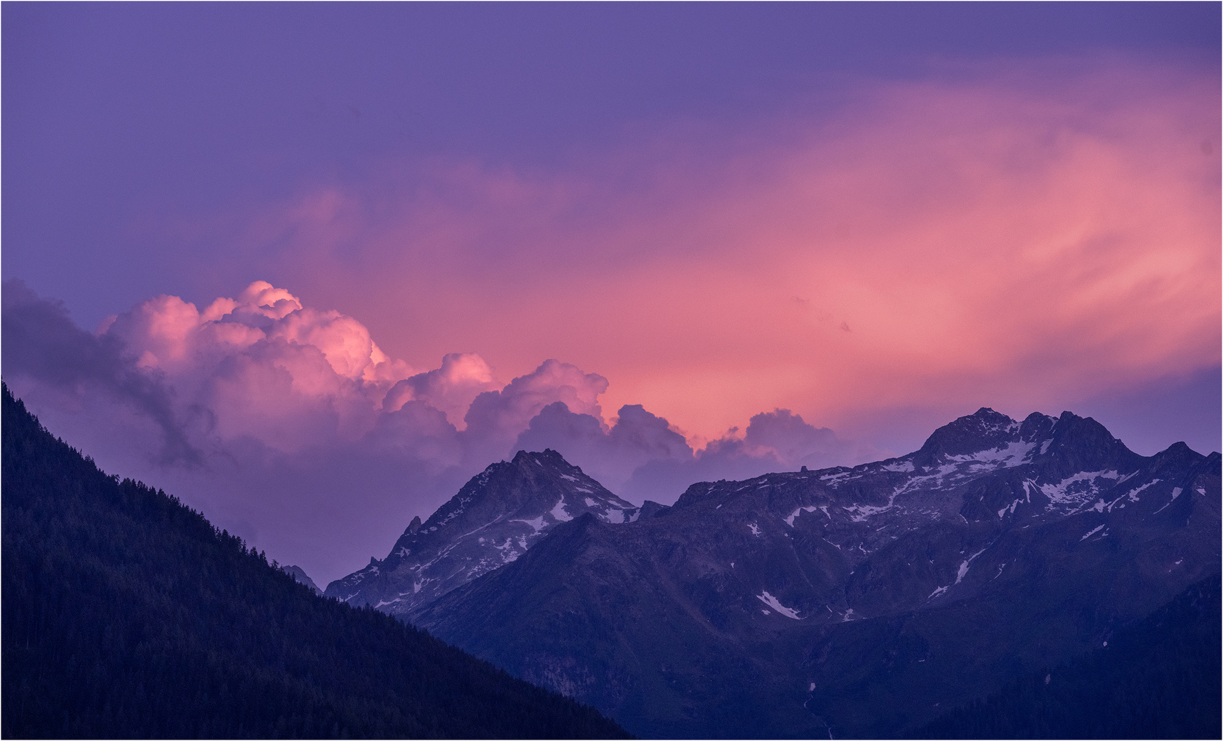 Abendstimmung im Nationalpark Hohe Tauern