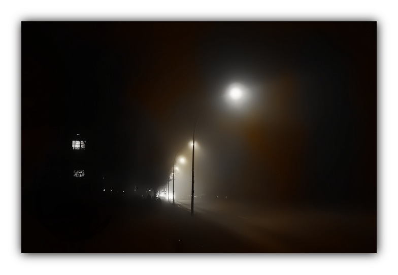 Abendstimmung im Nebel