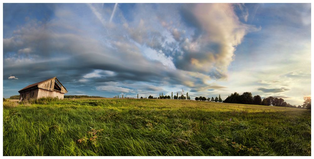 Abendstimmung im nördlichen Schwarzwald