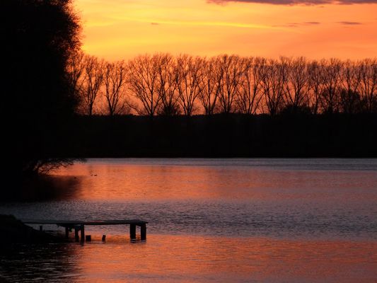 Abendstimmung im November