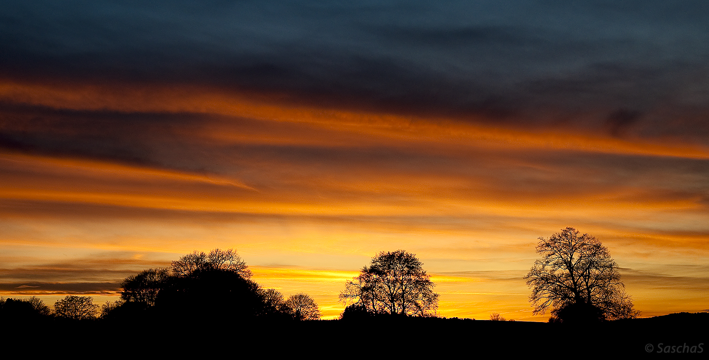 Abendstimmung im November