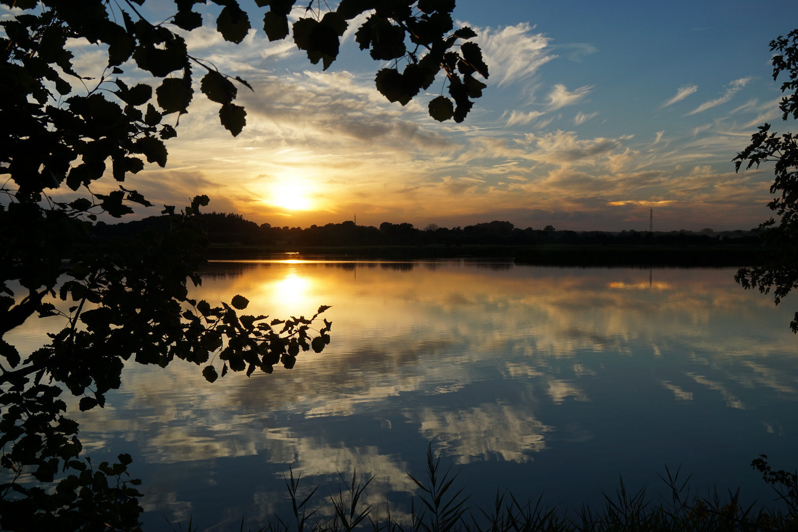 Abendstimmung im NSG