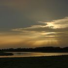 Abendstimmung im NSG "Bislicher Insel"