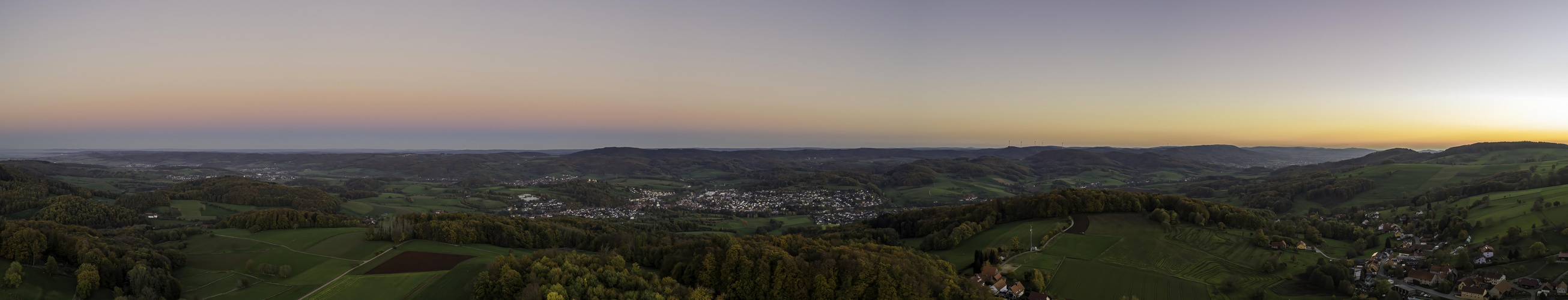 Abendstimmung im Odenwald