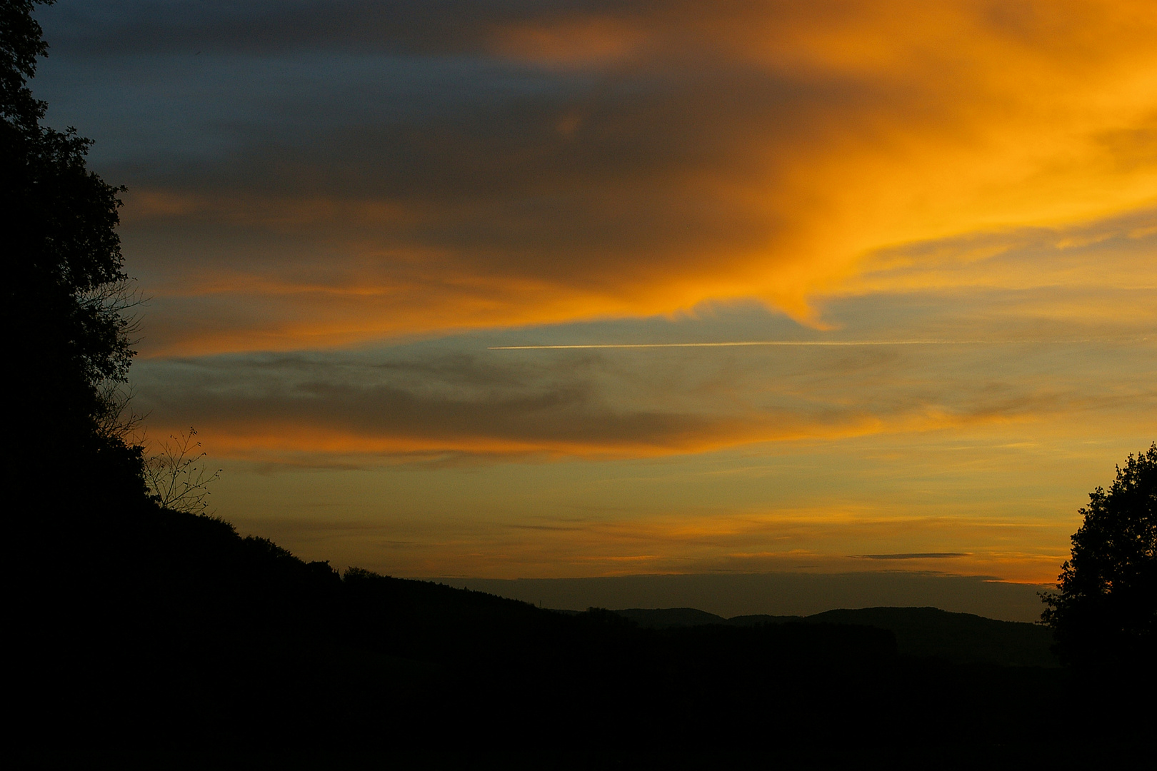 Abendstimmung im Odenwald