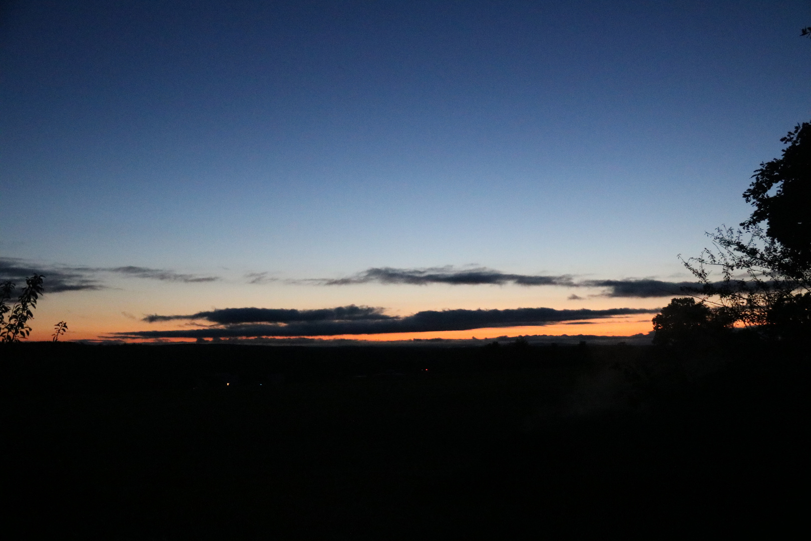 Abendstimmung im Oktober