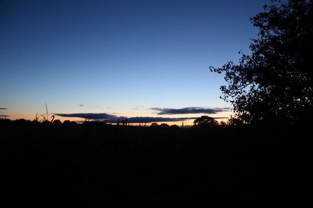 Abendstimmung im Oktober