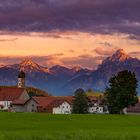 Abendstimmung im Ostallgäu