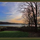 Abendstimmung im Park von Sakrow