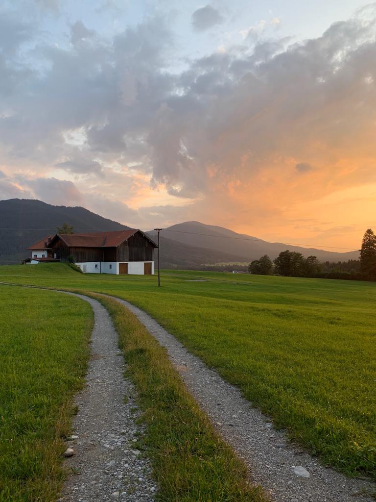 Abendstimmung im Pfaffenwinkel