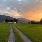 Abendstimmung im Pfaffenwinkel