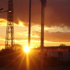 Abendstimmung im Rostocker Hafen