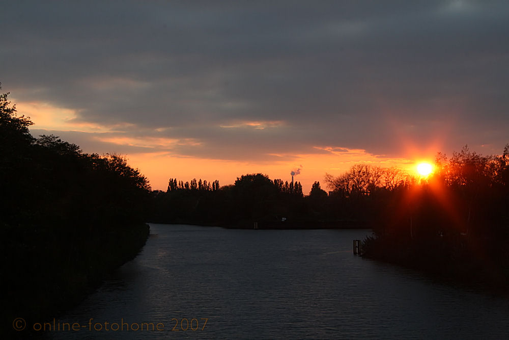 Abendstimmung im Ruhrpott