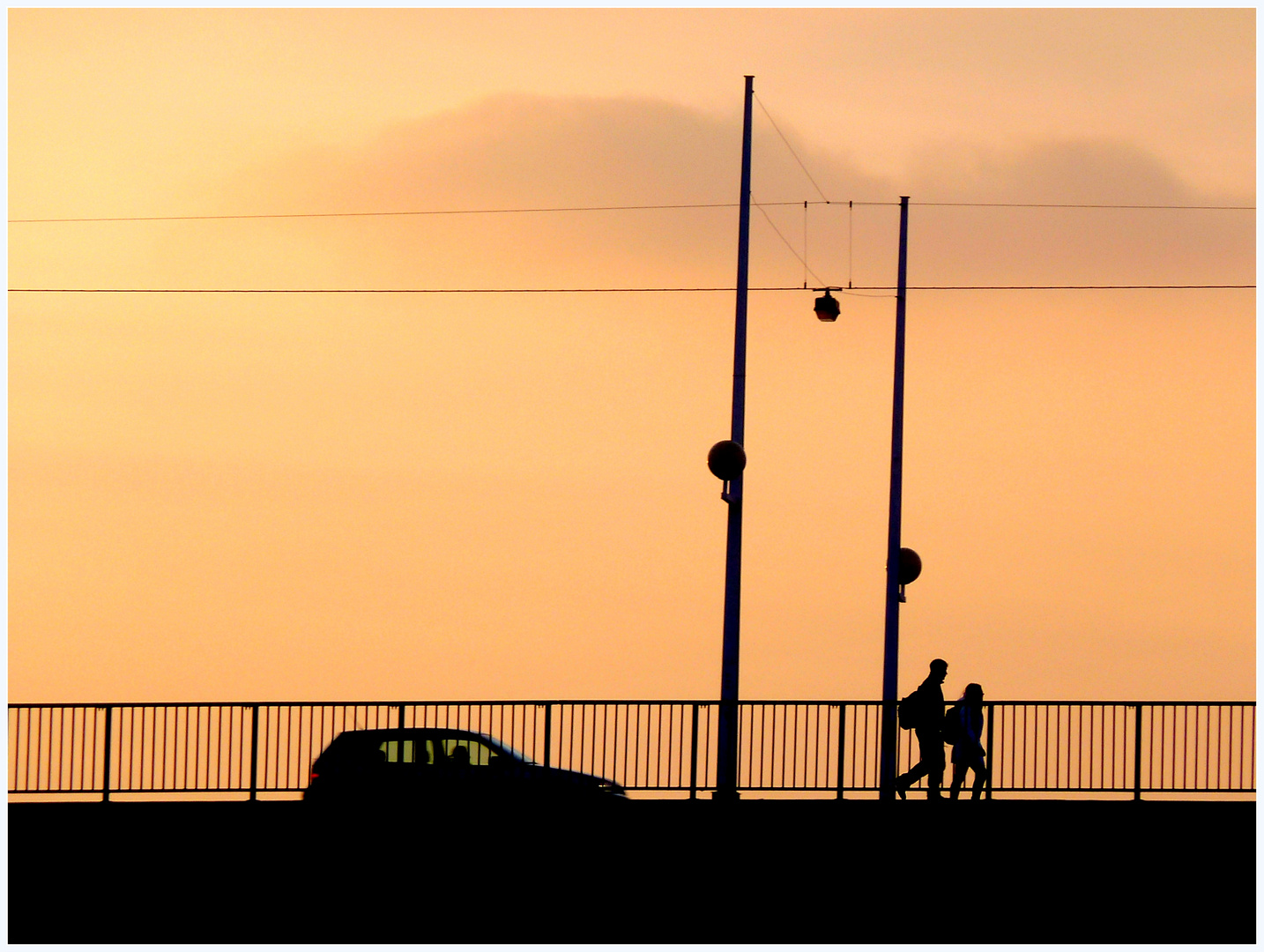 Abendstimmung im Saarland