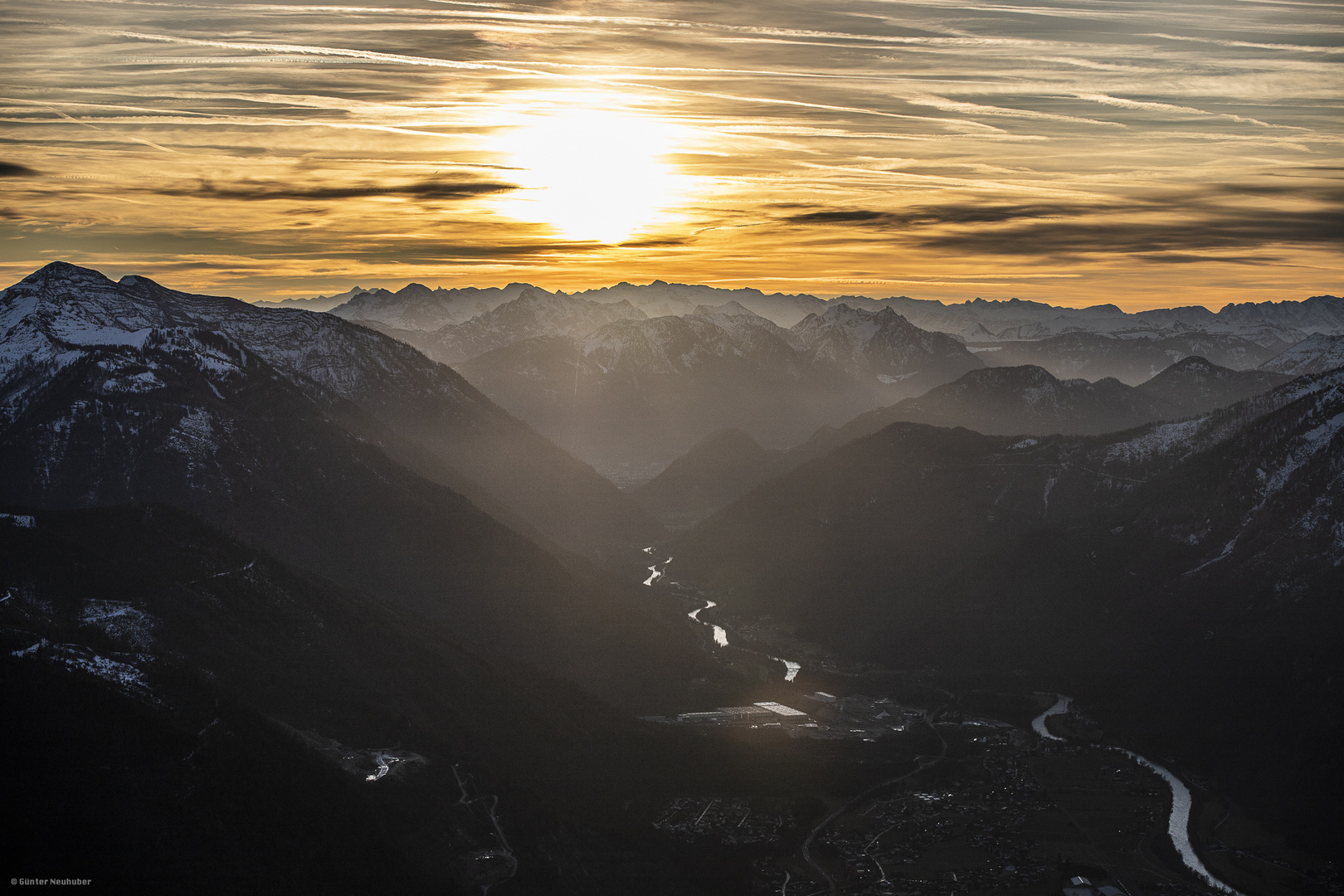 Abendstimmung im Salzkammergut 