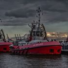 Abendstimmung im Schlepperhafen