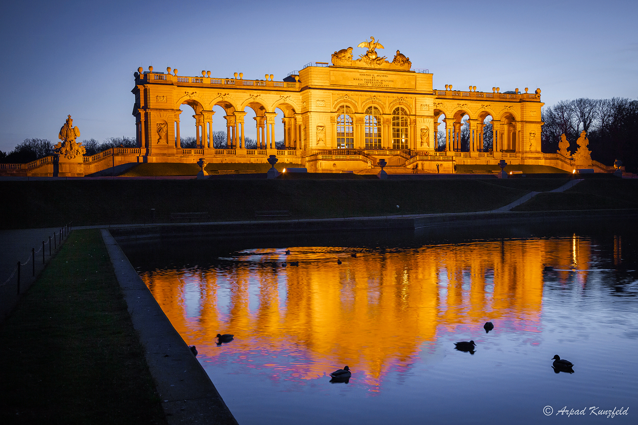 Abendstimmung im Schloßpark