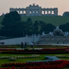 ABENDSTIMMUNG IM SCHLOSSPARK SCHÖNBRUNN