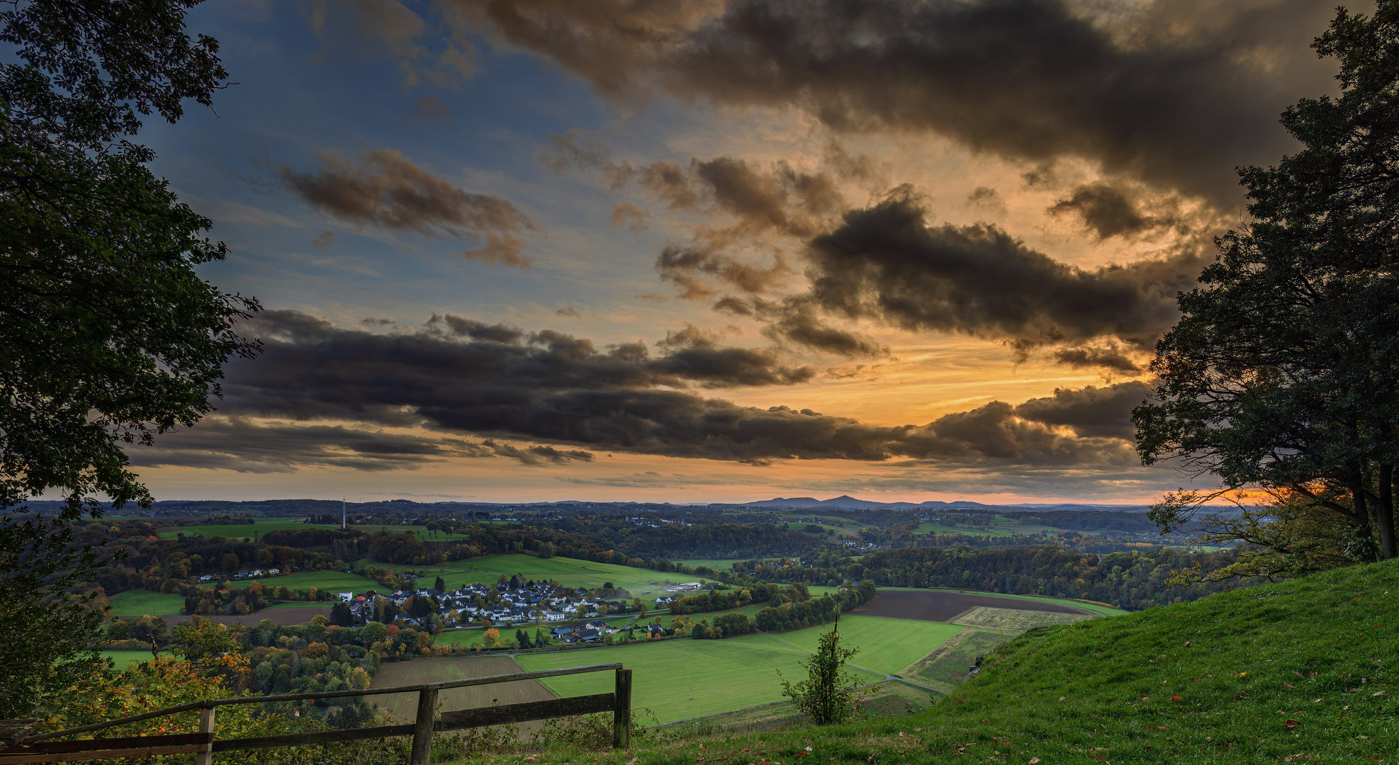 Abendstimmung im Siegtal