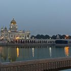 Abendstimmung im Sikh-Tempel