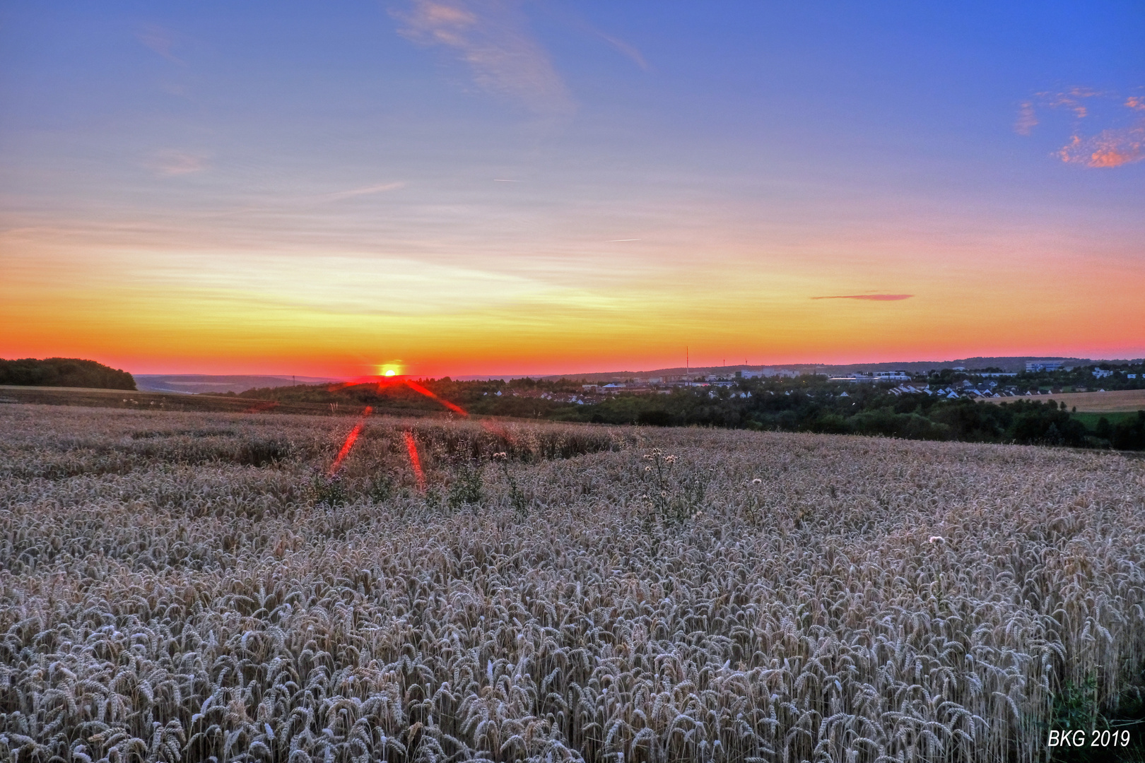 Abendstimmung im Sommer 