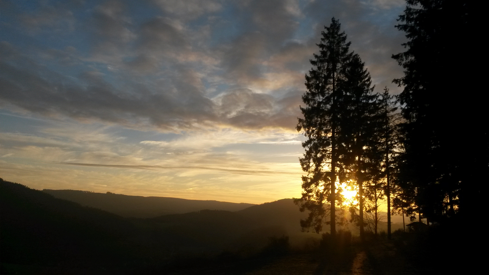 Abendstimmung im Sorpetal