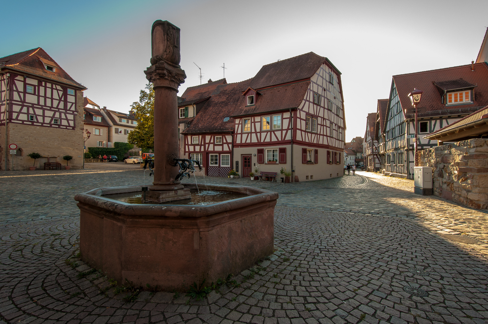 Abendstimmung im Städtchen