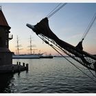 Abendstimmung im Stralsunder Hafen