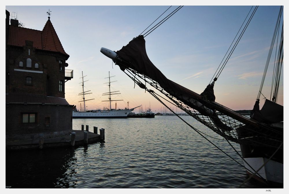 Abendstimmung im Stralsunder Hafen