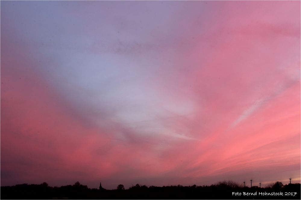 Abendstimmung im Tagebau Garzweiler ...