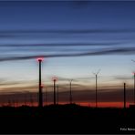 Abendstimmung im Tagebau Garzweiler . ...